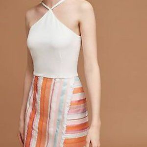 Anthropologie Hutch Faux Wrap Dress